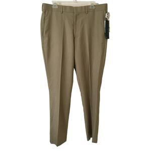 NWT Perry Ellis 34x32 Premilux Slim Fit Pants With Two Small Snags As Shown